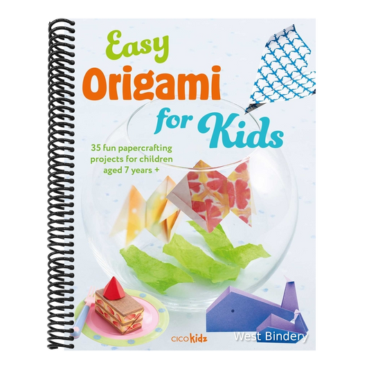 Easy Origami for Kids: 35 Fun Papercrafting Projects for Children Aged 7 Years +