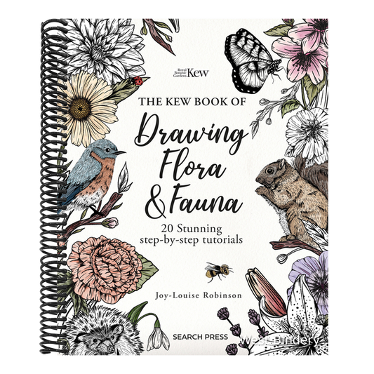The Kew Book of Drawing Flora and Fauna: 20 Stunning Step-By-Step Tutorials