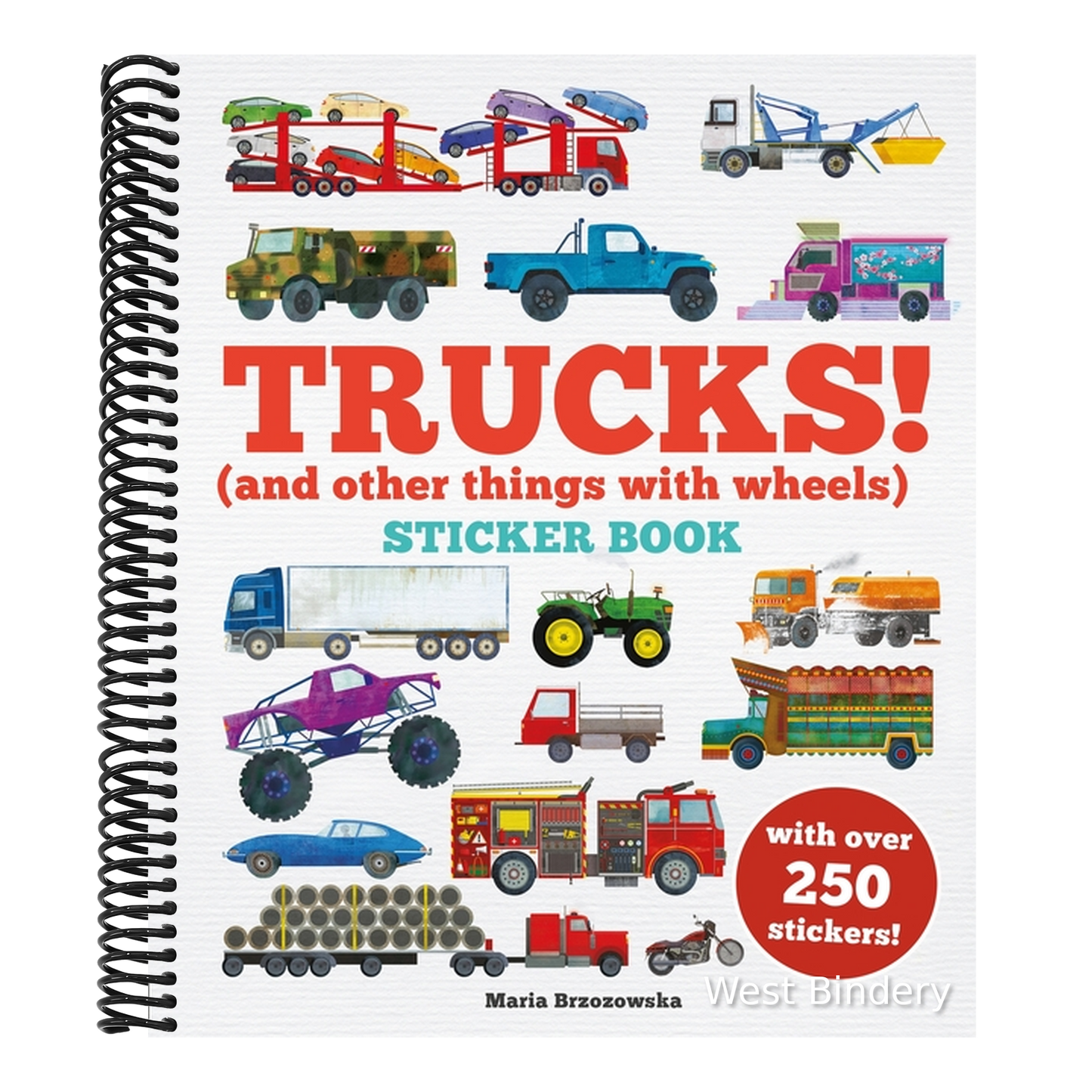 Trucks! Sticker Book: (And Other Things with Wheels)