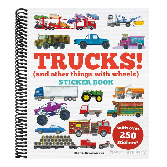 Trucks! Sticker Book: (And Other Things with Wheels)