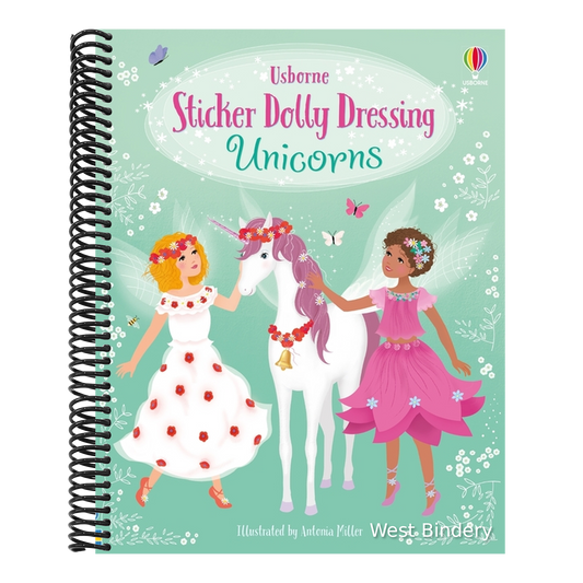 Sticker Dolly Dressing Unicorns