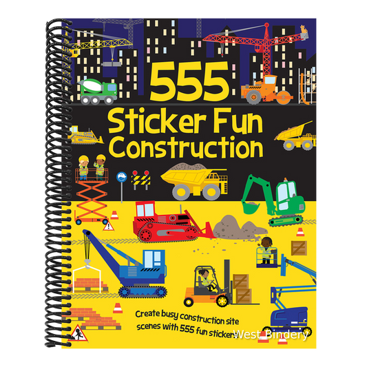 555 Sticker Fun - Construction