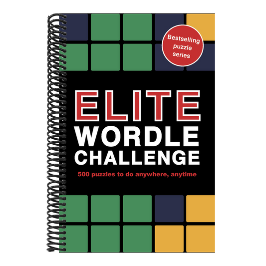 Elite Wordle Challenge: 500 Puzzles to Do Anywhere, Anytime