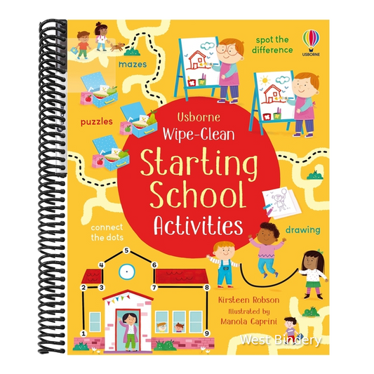 Wipe-Clean Starting School Activities