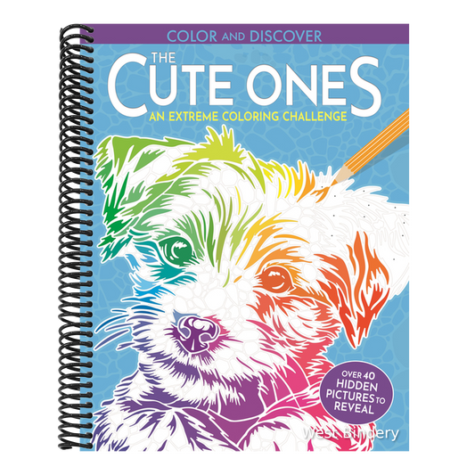 Color and Discover: The Cute Ones: 28 Hidden Pictures to Reveal