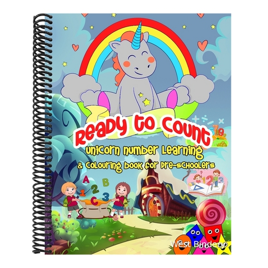 Ready To Count: Unicorn Maths Activity Book for Toddlers and Preschoolers: Maths activity book for toddlers and preschoolers