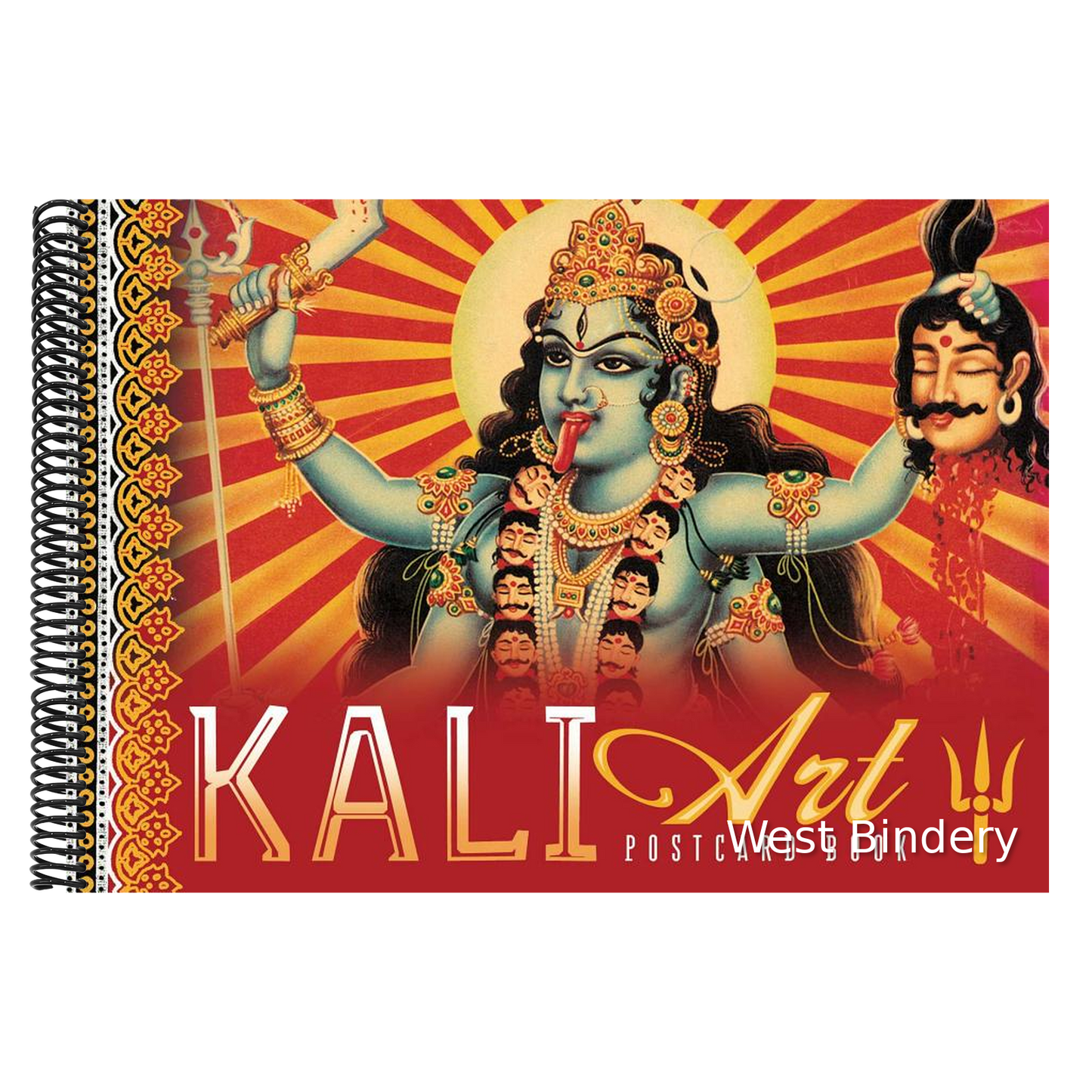 Kali Art Postcard Book