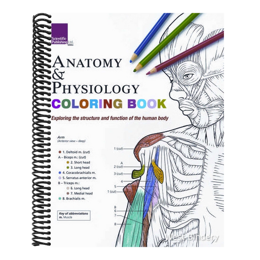 Anatomy & Physiology Coloring Book