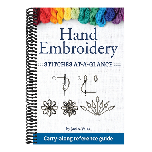 Hand Embroidery Stitches At-A-Glance