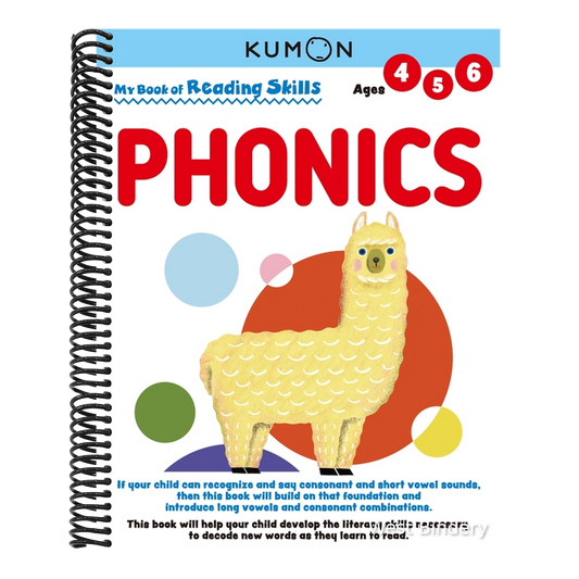Kumon My Bk of Reading Skills: Phonics