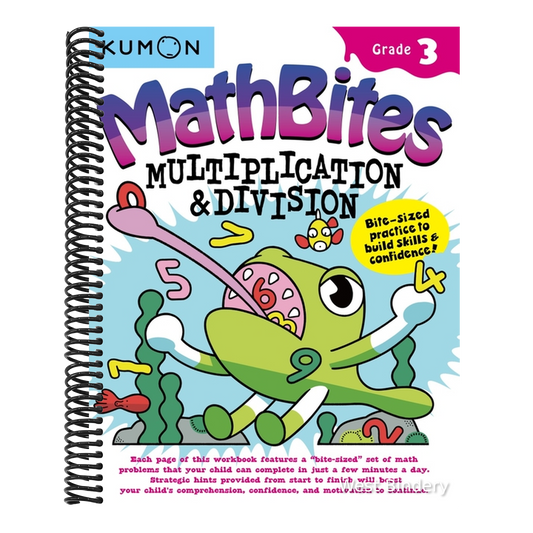 Kumon Math Bites: Grade 3 Multiplication & Division