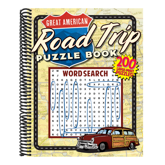 Great American Road Trip Puzzle Book