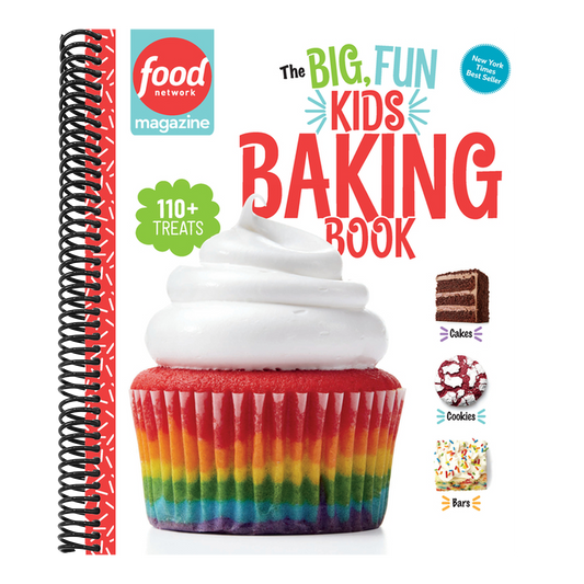 Food Network Magazine the Big, Fun Kids Baking Book: 110+ Recipes for Young Bakers (Spiral Bound)