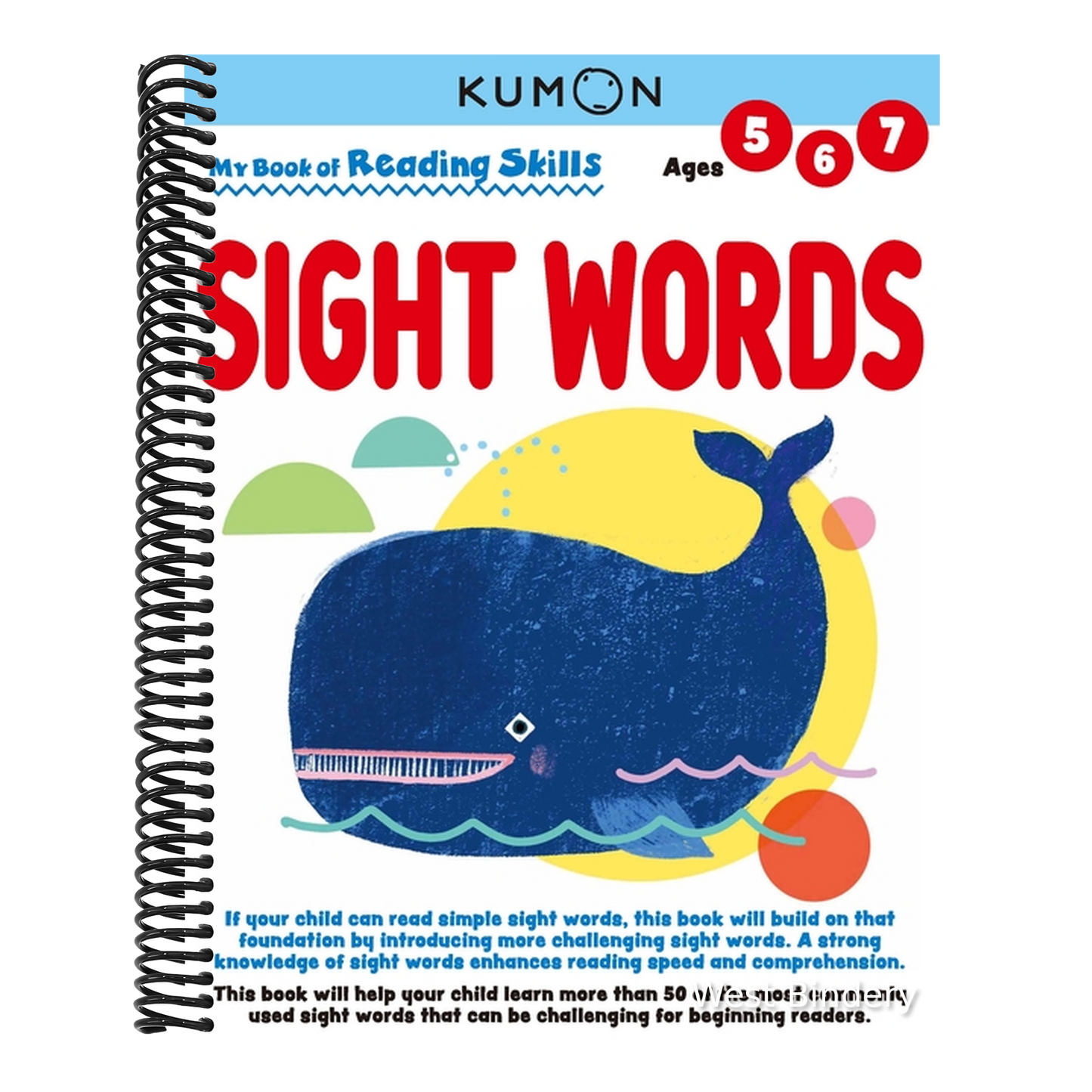 Kumon My Bk of Reading Skills: Sight Words