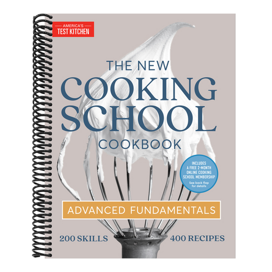 The New Cooking School Cookbook: Advanced Fundamentals (Spiral Bound)