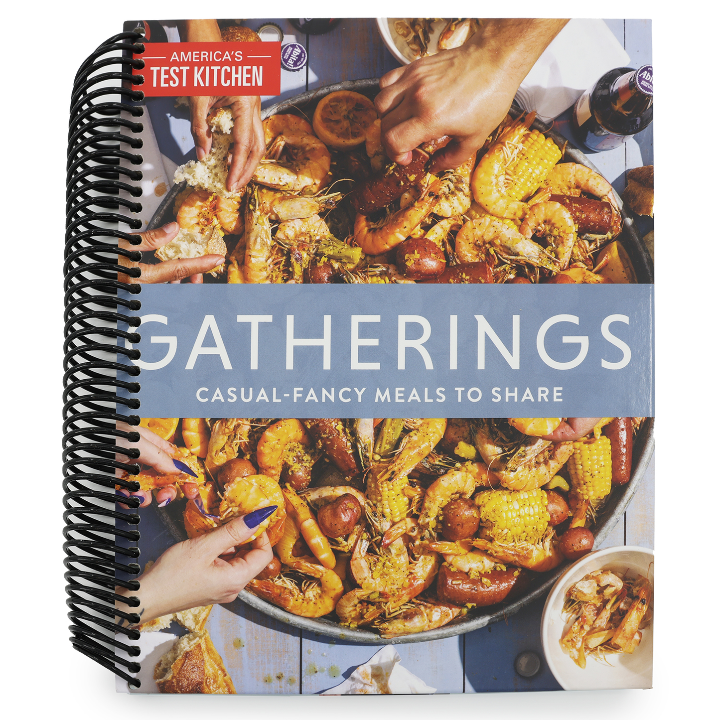 Gatherings: Casual-Fancy Meals to Share (Spiral Bound)