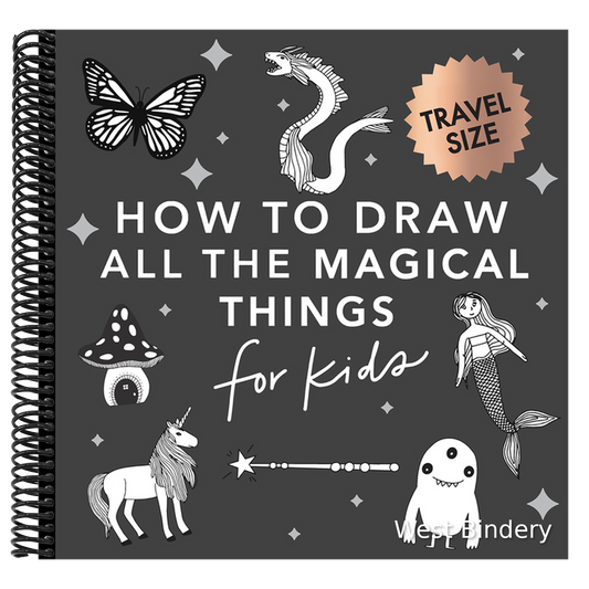 Magical Things: How to Draw Books for Kids with Unicorns, Dragons, Mermaids, and More (Summer Activity Book for Kids)
