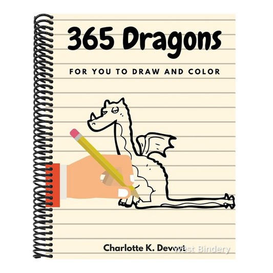365 Dragons for You to Draw and Color