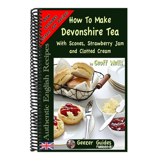 How To Make Devonshire Tea: With Scones, Strawberry Jam and Clotted Cream