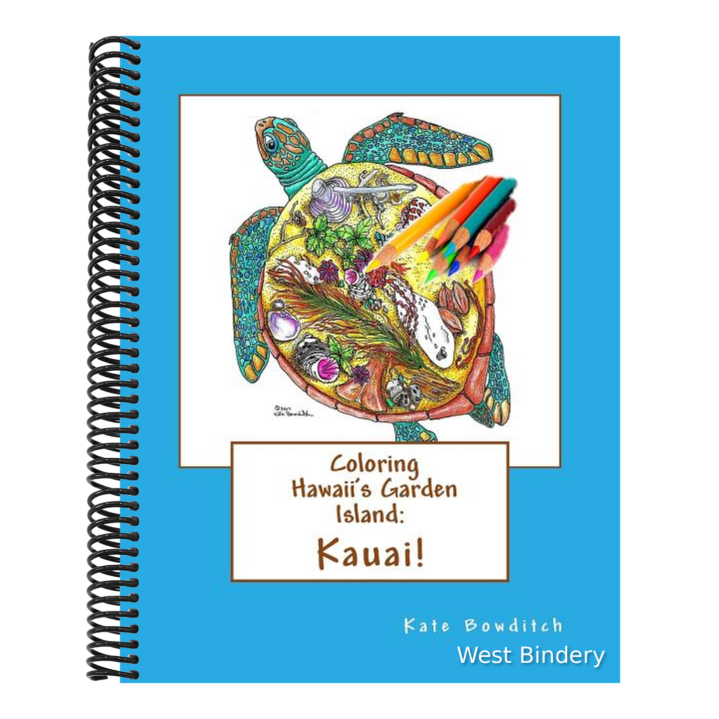 Coloring Hawaii's Garden Island: Kauai: Adult Coloring Book