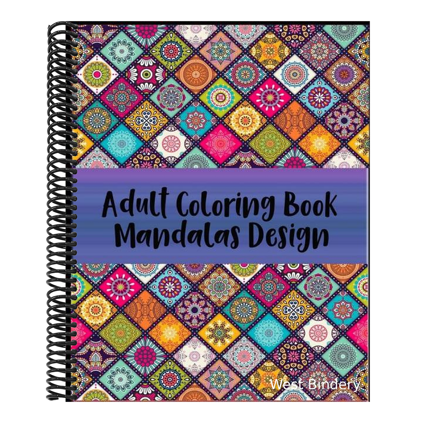 Adult Coloring Book Mandalas Design