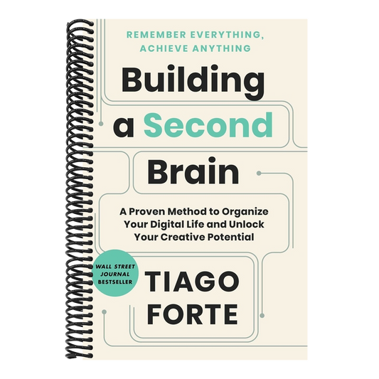 Building a Second Brain: A Proven Method to Organize Your Digital Life and Unlock Your Creative Potential (Spiral Bound)