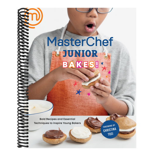 Masterchef Junior Bakes!: Bold Recipes and Essential Techniques to Inspire Young Bakers: A Baking Book (Spiral Bound)