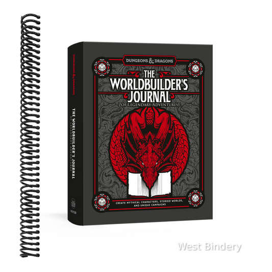 The Worldbuilder's Journal of Legendary Adventures (Dungeons & Dragons): 365 Questions to Help You Create Mythical Characters, Storied Worlds, and Unique