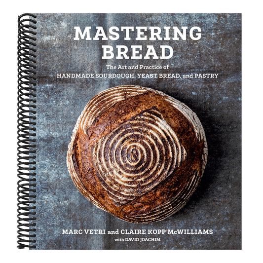 Mastering Bread: The Art and Practice of Handmade Sourdough, Yeast Bread, and Pastry [A Baking Book] (Spiral Bound)