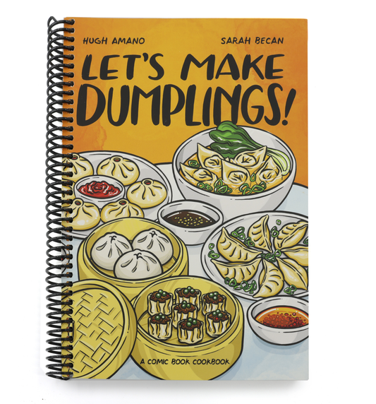 Let's Make Dumplings!: A Comic Book Cookbook (Spiral Bound)