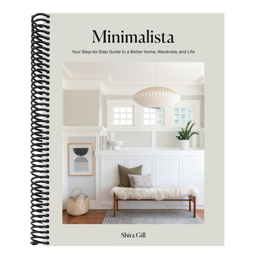 Minimalista: Your Step-By-Step Guide to a Better Home, Wardrobe, and Life (Spiral Bound)