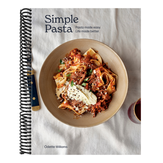 Simple Pasta: Pasta Made Easy. Life Made Better. [A Cookbook] (Spiral Bound)