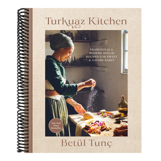 Turkuaz Kitchen: Traditional and Modern Dough Recipes for Sweet and Savory Bakes: A Baking Book (Spiral Bound)