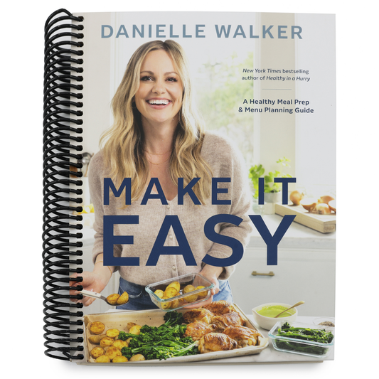 Make It Easy: A Healthy Meal Prep and Menu Planning Guide [A Cookbook] (Spiral Bound)