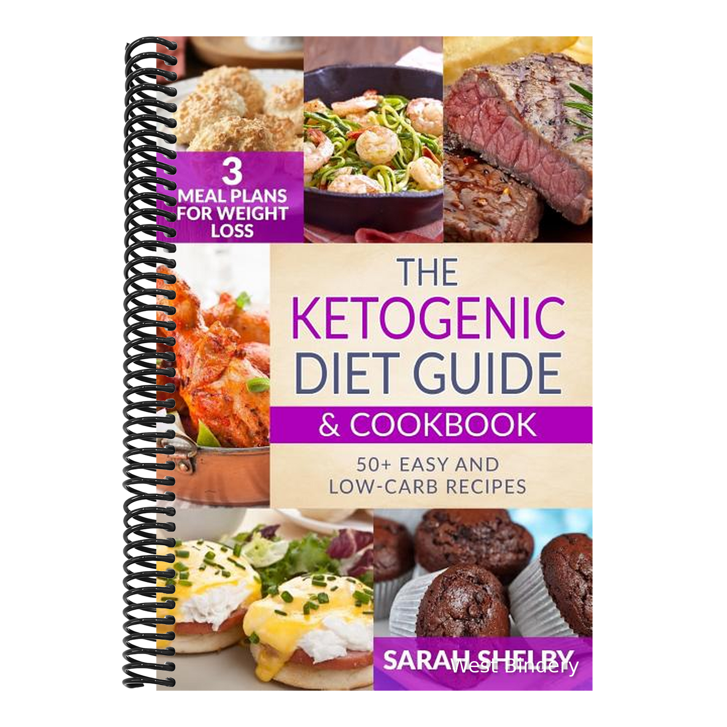 The Ketogenic Diet Guide & Cookbook: 50+ Easy and Low-Carb Recipes, 3 Meal Plans for Weight Loss
