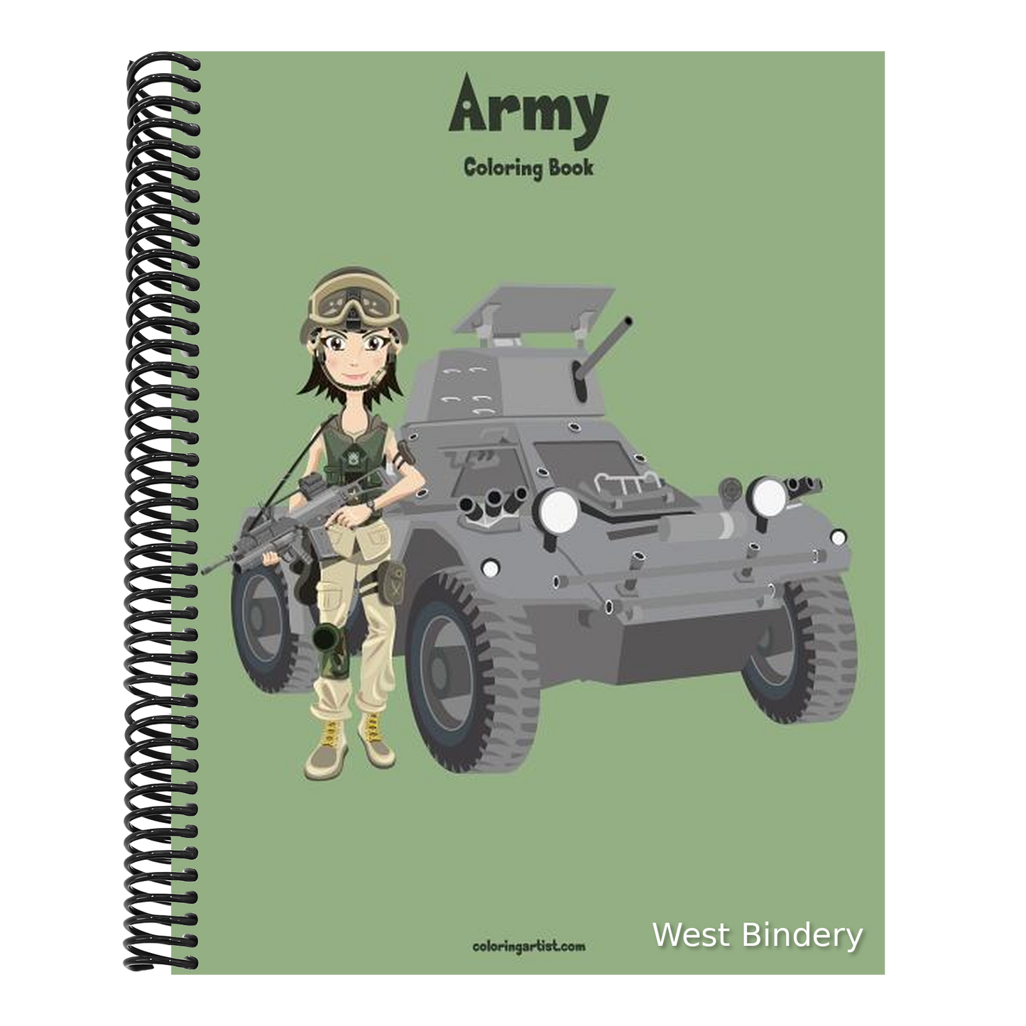 Army Coloring Book 1