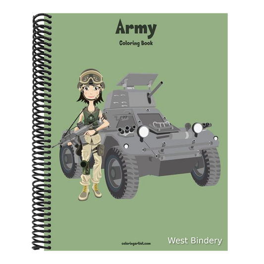 Army Coloring Book 1