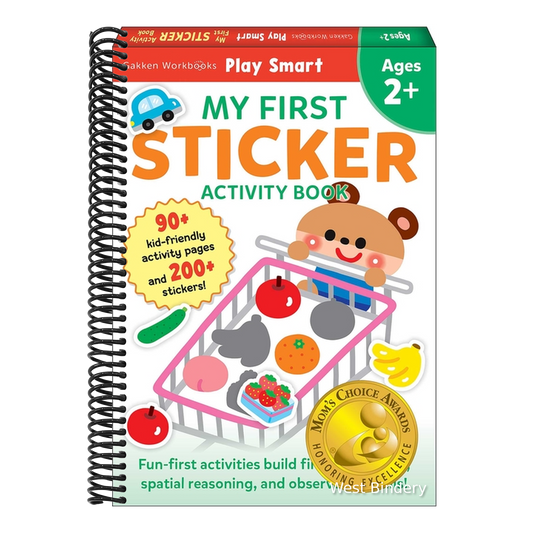 Play Smart My First Sticker Book: For Ages 2+