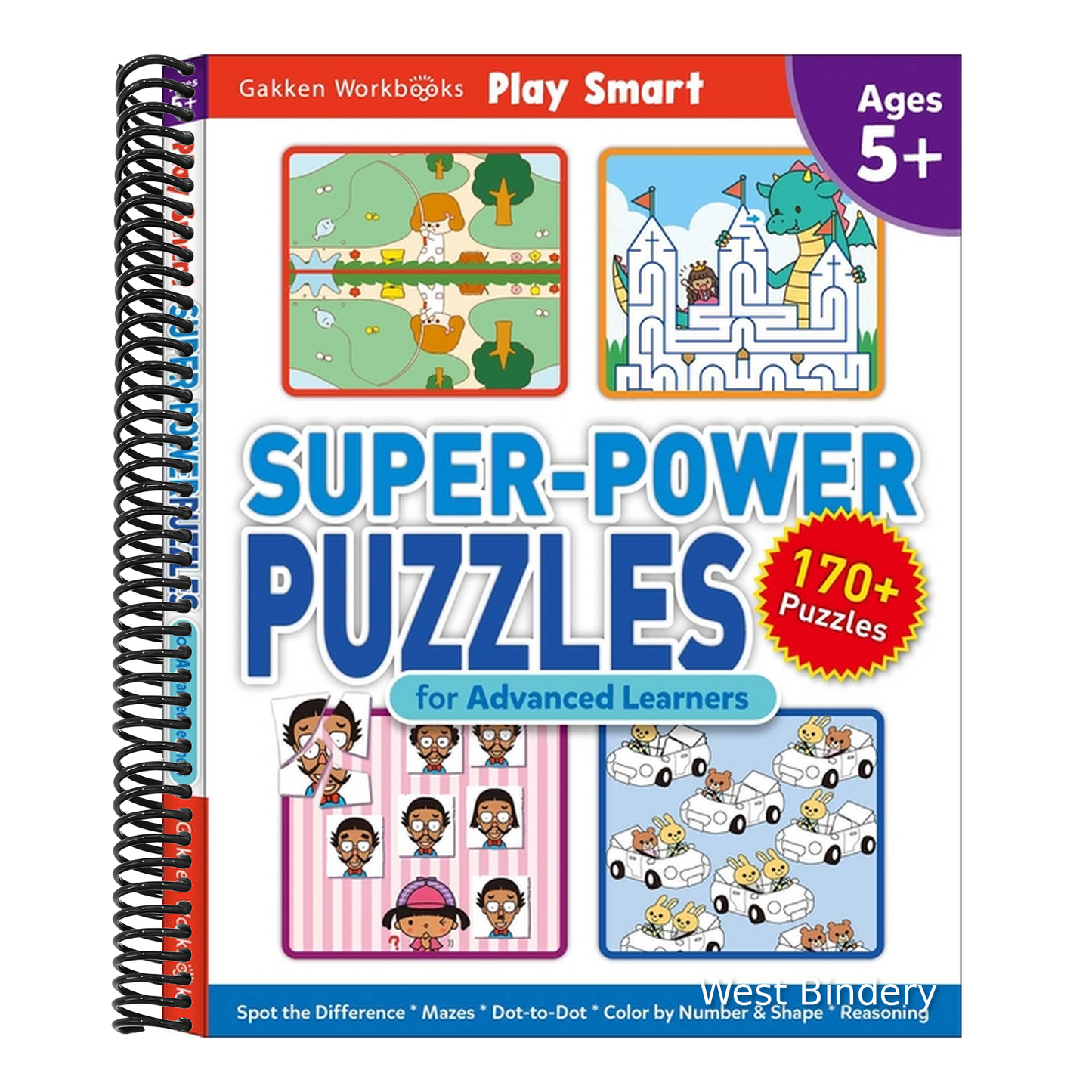 Play Smart Super-Power Puzzles for Advanced Learners: Ages 5+