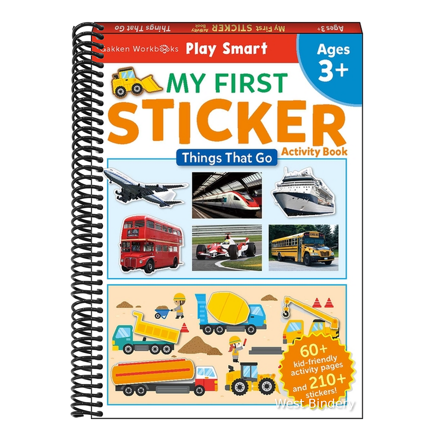 My First Sticker Activity Book Things That Go