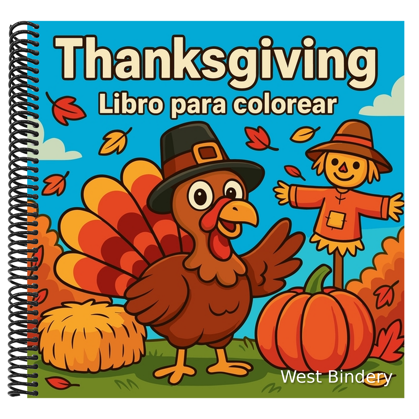 Thanksgiving - Libro para colorear