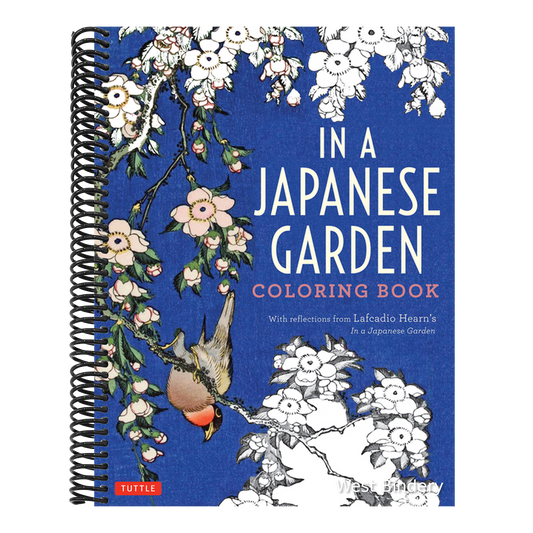In a Japanese Garden Coloring Book: With Reflections from Lafcadio Hearn's 'in a Japanese Garden'