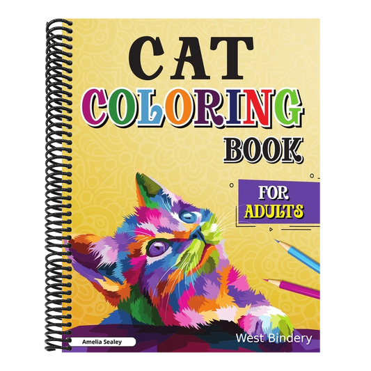 Cats with Mandalas - Adult Coloring Book: Stress relief & Relaxing Cats Coloring Book for Adults