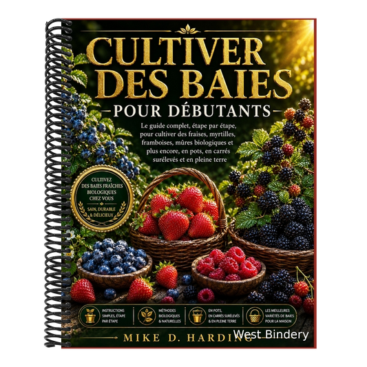 Cultiver Des Baies Pour Débutants: Le guide complet, étape par étape, pour cultiver des fraises, myrtilles, framboises, mûres biologiques et plus enco