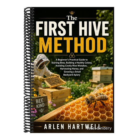 The First Hive Method: A Beginner's Practical Guide to Starting Bees, Building a Healthy Colony, Avoiding Costly Hive Mistakes, Harvesting Honey, and Grow