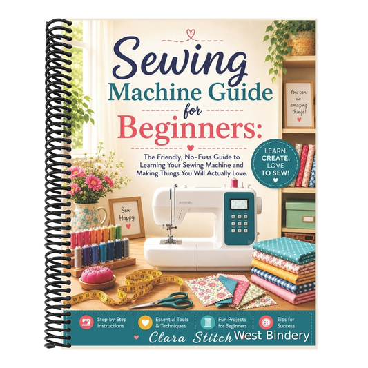 Sewing Machine Guide for Beginners: The Friendly, No-Fuss Guide to Learning Your Sewing Machine and Making Things You Will Actually Love.
