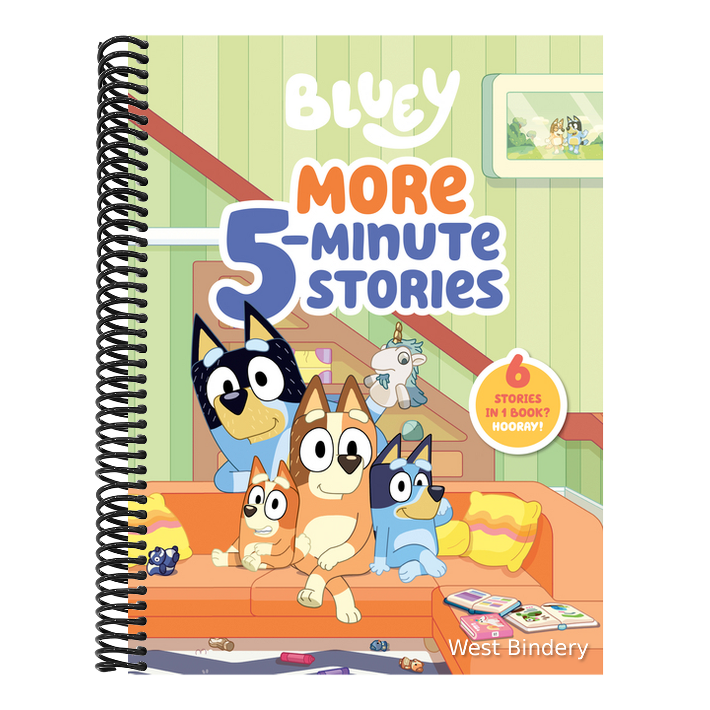 Bluey: More 5-Minute Stories: 6 Stories in 1 Book? Hooray!