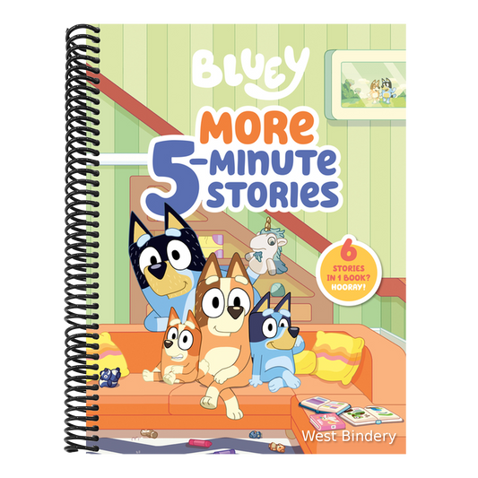 Bluey: More 5-Minute Stories: 6 Stories in 1 Book? Hooray!