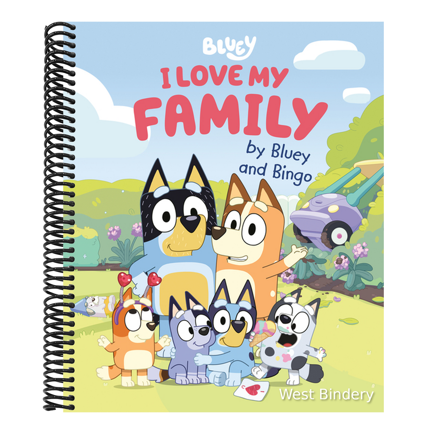 I Love My Family by Bluey and Bingo