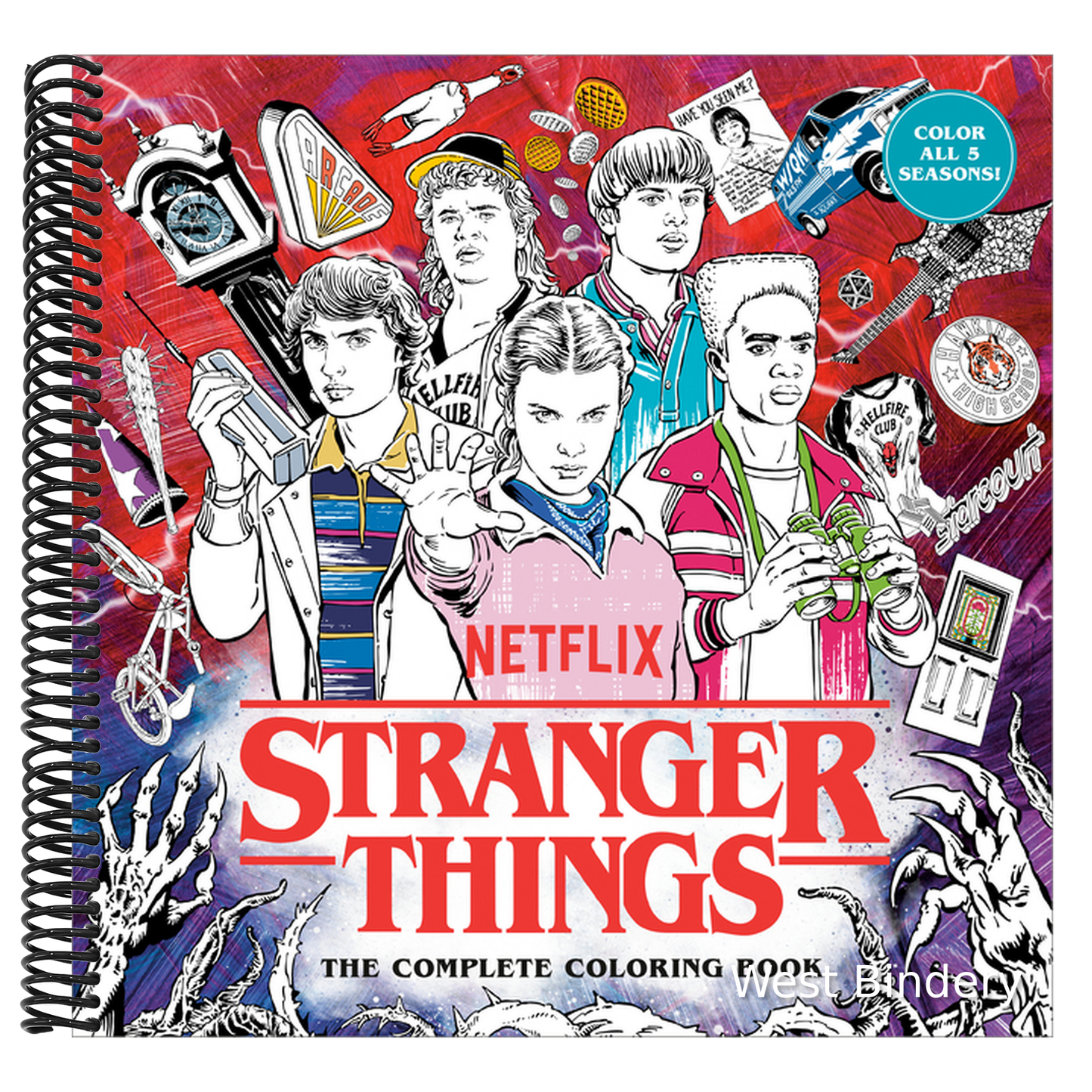Stranger Things: The Complete Coloring Book (Color All Five Seasons!)